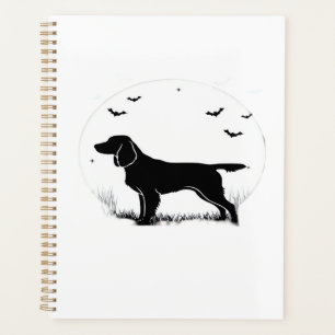 Agenda Cachorro Boykin Spaniel � Silhueta da Lua de Hallo