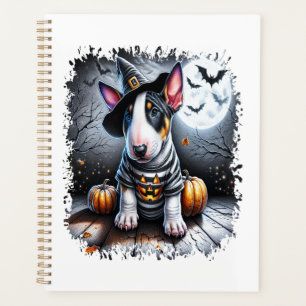 Agenda Cachorro Bull Terrier Halloween
