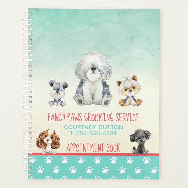 Agenda Cachorro Cachorro Cachorro Spa Appontobook (Frente)