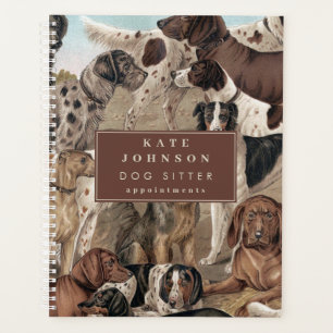 Agenda Cachorro Cachorro Formador de Cuidados de Animais 