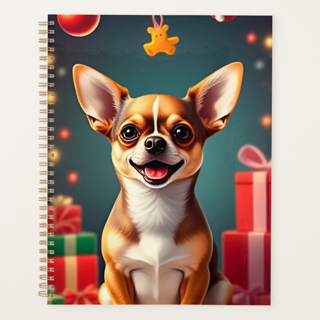 Agenda Cachorro Chihuahua Sorridente (Frente)