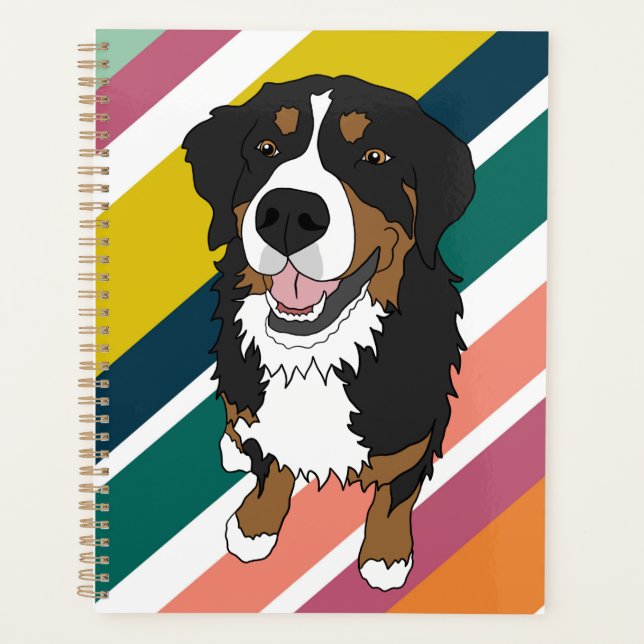 Agenda Cachorro da Montanha Bernese (Frente)