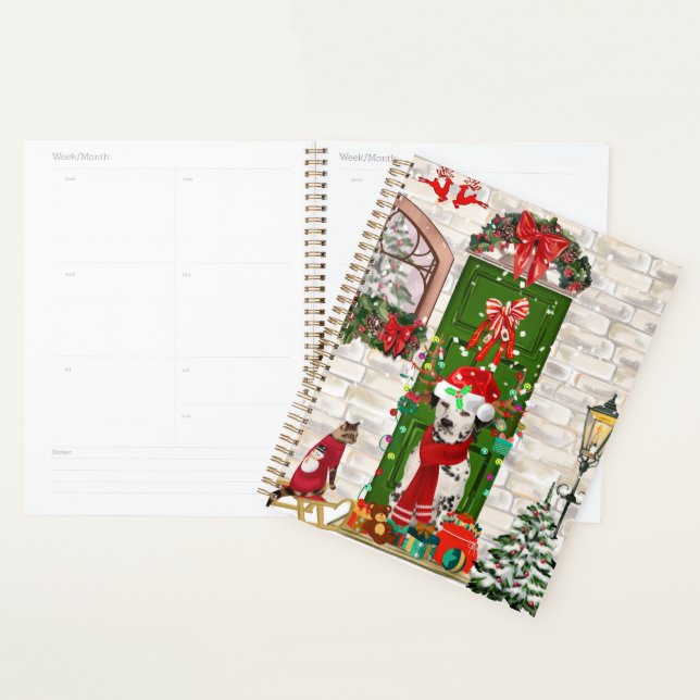 Agenda Cachorro Dalmata Natal   (Exibição)