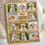 Agenda Cachorro de Pet de Colagem de Fotografias Russo Pe<br><div class="desc">Planeador de calendário de colagem de fotos personalizado para o seu melhor amigo. Mantenha todos os seus compromissos com cães, quer sejam visitas veterinárias, datas de brincadeira de filhotes, aliciamento de cães ou treinamento organizado, cada animal merece um planejador personalizado de fotos de animais de estimação! Nosso planejador de fotos...</div>
