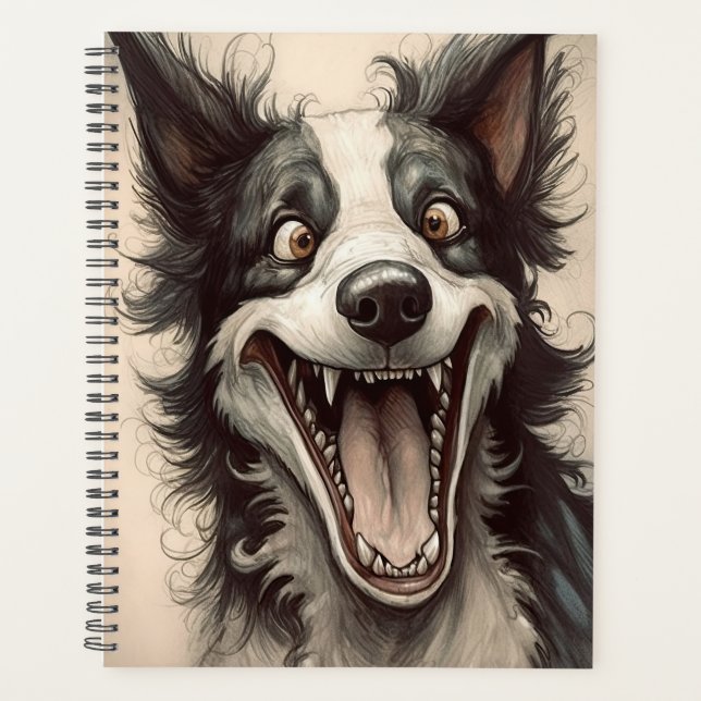 Agenda Cachorro Engraçado (Frente)