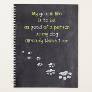 Agenda Cachorro Inspiracional - Ditos de Sabedoria Cachor