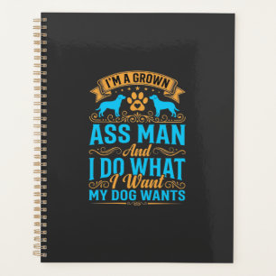 Agenda Cachorro Quer Homem Crescido Engraçado