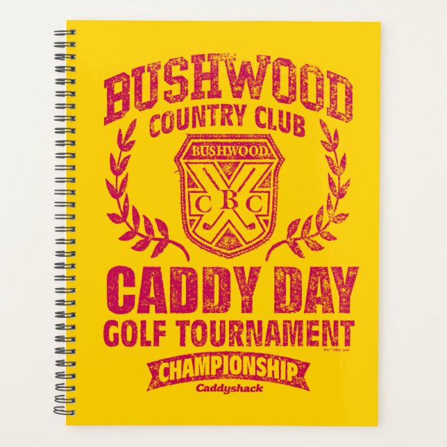 Agenda Caddyshack | Bushwood Country Club Caddy Day Golf  (Frente)