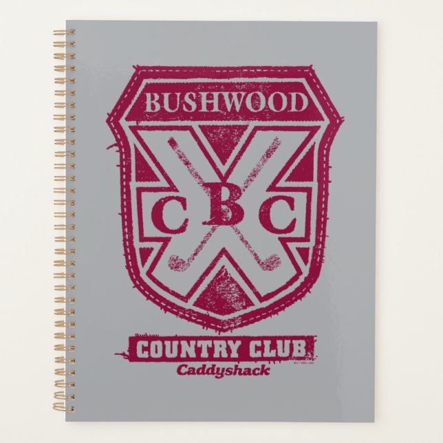Agenda Caddyshack | Bushwood Country Club Crest (Frente)