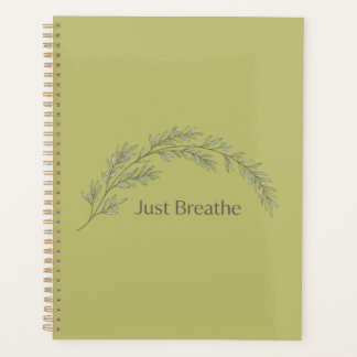 Agenda Caderno Botânico Minimalista Respira Apenas