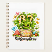 Caderno de Aniversário de 37 Anos – Diário de Pres