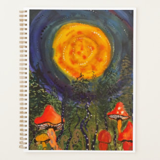 Agenda Caderno de Cogumelos ao Luar