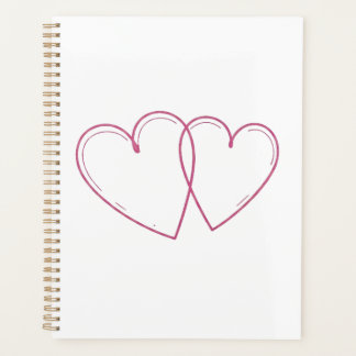 Agenda Caderno de Corações Entrelaçados Planner