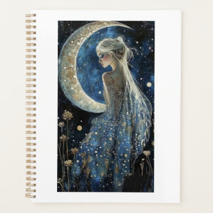 Agenda Caderno de design Lua e Senhora