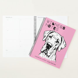 Agenda Caderno de Julgamento de Presente do Cão Grande Sh