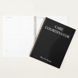 Agenda Caderno de Notas do Coordenador de Cuidados |