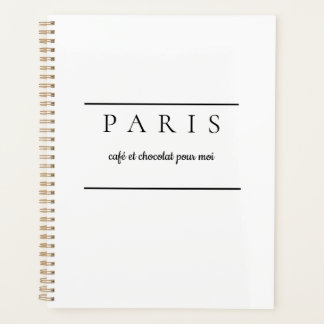 Agenda Caderno de Paris
