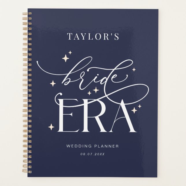 Agenda Caderno de Planejamento de Casamento Bride Era (Frente)