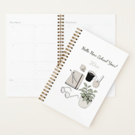 Agenda Caderno de Professor Volta às Aulas | Design de Sa