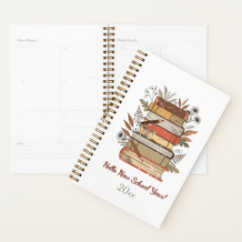 Agenda Caderno de Professor Volta às Aulas | Design de Sa