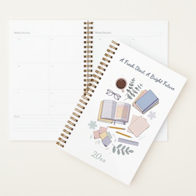 Agenda Caderno de Professor Volta às Aulas | Design de Sa (Exibição)