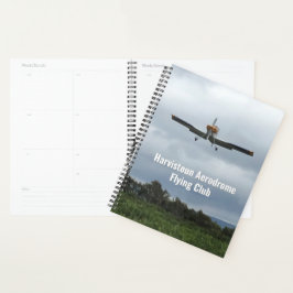 Agenda Caderno do Clube de Voo com Aeronave Leve