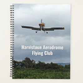 Agenda Caderno do Clube de Voo com Aeronave Leve