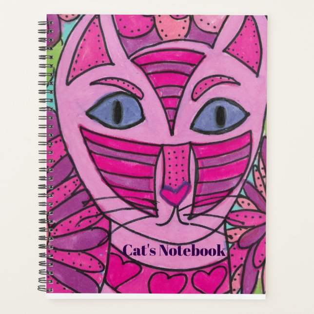 Agenda Caderno do Gato (Frente)