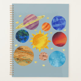 Agenda Caderno do Sistema Solar | Educacional Planetas Es