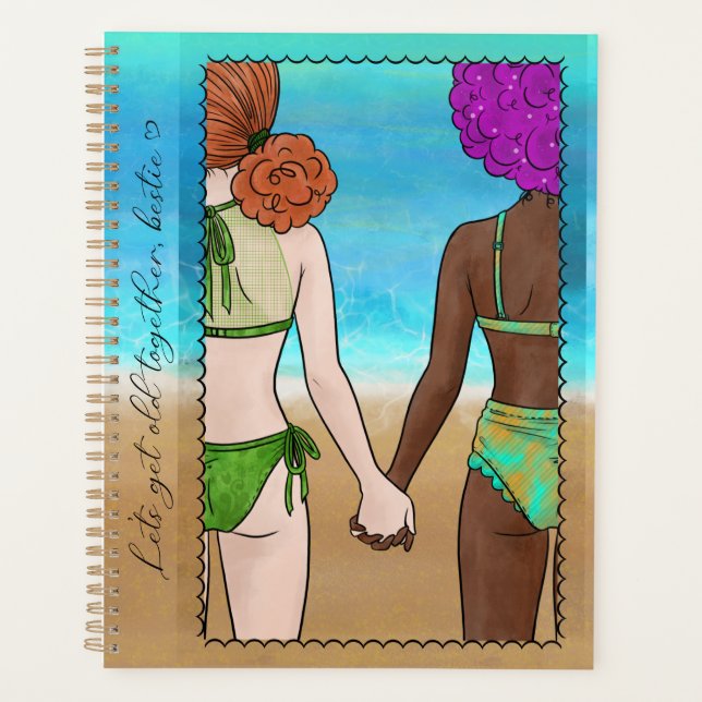 Agenda Caderno dos Melhores Amigos (Frente)