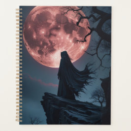 Agenda Caderno Espiral Fantasma da Luz Lunar Gótica | Fã
