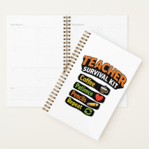 Caderno Espiral Kit de Sobrevivência para Professo