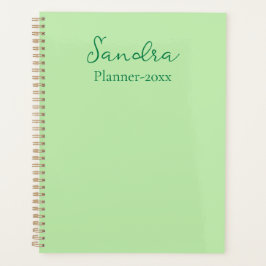 Agenda Caderno Planeador com Nome Personalizado Design El