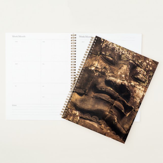 Agenda Caderno Planeador Tótem Buda Angkor Wat (Exibição)