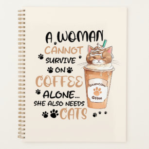 Agenda Café e Gatos - Arte Kawaii Cute