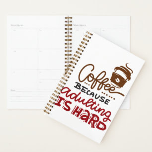 Agenda Café Porque Adultar É Duro