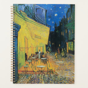 Agenda Café Terrace na Noite 1888 por Vincent van Gogh