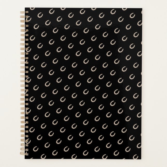 Agenda Calçado Equestre Sortudo Negro (Frente)