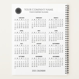Agenda Calendário 2021 Simples E Elegante Planner