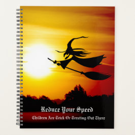 Agenda Calendário da Bruxa do Halloween