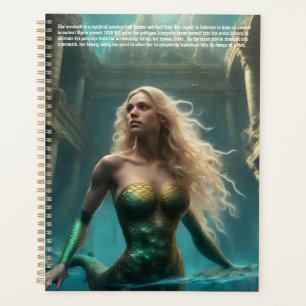 Agenda Calendário da Legenda da Sereia