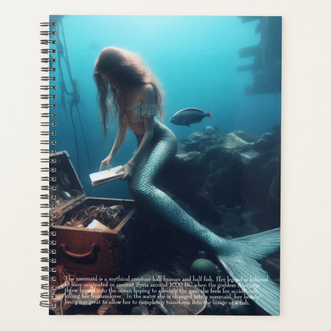 Agenda Calendário da Sereia (Frente)