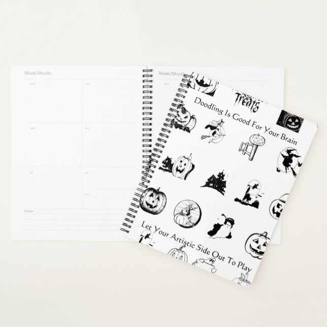 Agenda Calendário de Dodle do Halloween (Exibição)