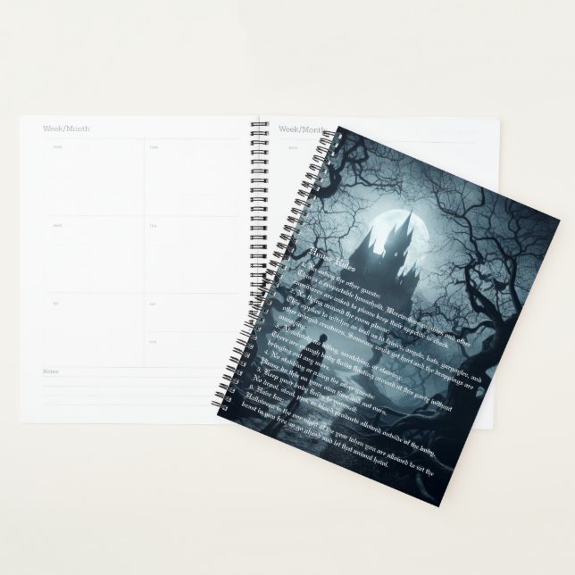 Agenda Calendário de Festas de Halloween (Exibição)