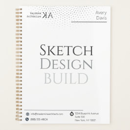 Agenda Calendário e Projeto de Arquitetura Minimalista 20