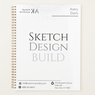 Agenda Calendário e Projeto de Arquitetura Minimalista 20