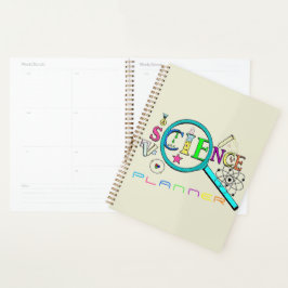 Agenda Calendário Médio de Duas Páginas da Ciência