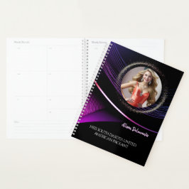 Agenda Calendário Personalizado de Concurso Glimmer Dust