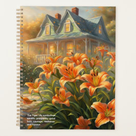Agenda Calendário Tiger Lily