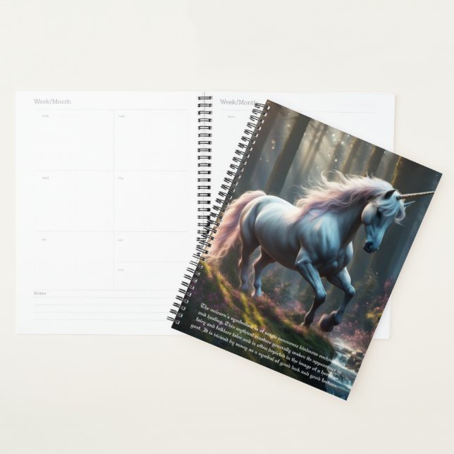 Agenda Calendário Unicórn (Exibição)